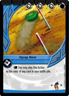 Card #30 Zigzag Move — photo of the site's copy