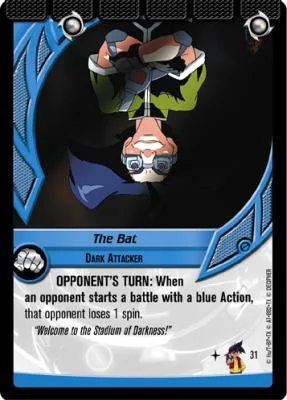 Card #31 The Bat, Dark Attacker — photo of the site's copy