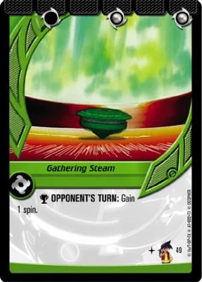 Card #49 Gathering Steam — photo of the site's copy