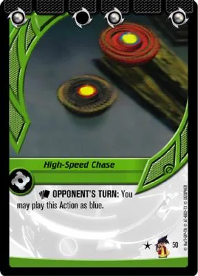Card #50 High-Speed Chase — photo of the site's copy