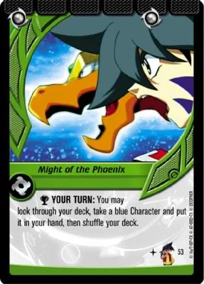 Card #53 Might of the Phoenix — photo of the site's copy