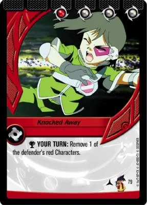 Card #79 Knocked Away — photo of the site's copy