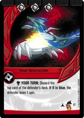 Card #87 Total Destruction — photo of the site's copy