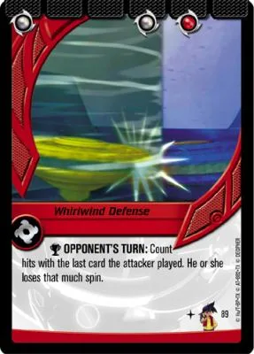 Card #89 Whirlwind Defense — photo of the site's copy