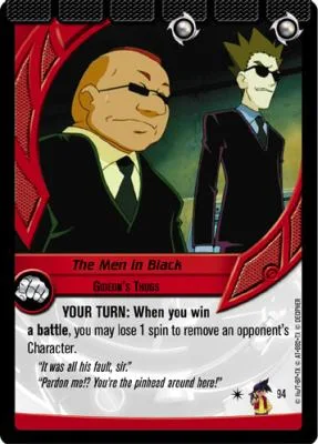The Men in Black: our photograph of the Collision card #094, The Men in Black, Gideon's Thugs