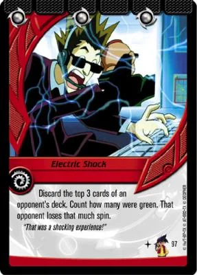 Card #97 Electric Shock — photo of the site's copy