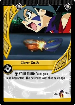 Card #105 Clever Tactic — photo of the site's copy
