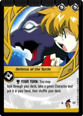 Card #107 Defense of the Turtle — photo of the site's copy