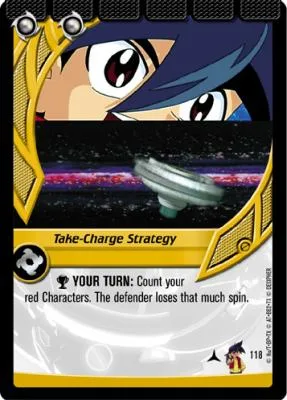 Card #118 Take-Charge Strategy — photo of the site's copy