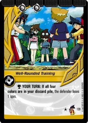 Card #120 Well-Rounded Training — photo of the site's copy