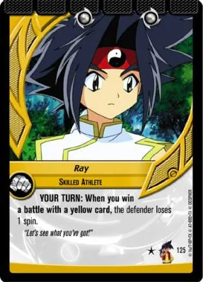 Ray Kon on a card