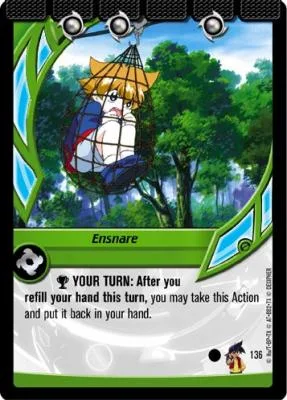 Card #136 Ensnare — photo of the site's copy