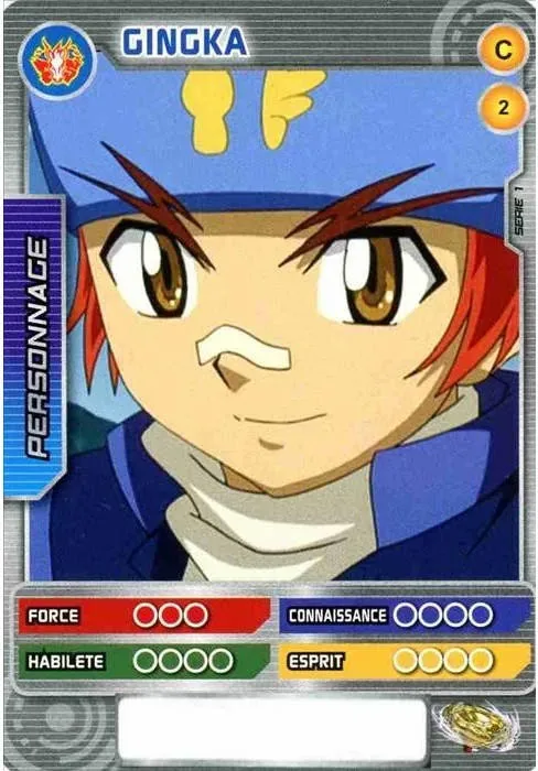 Card #002 Gingka — front