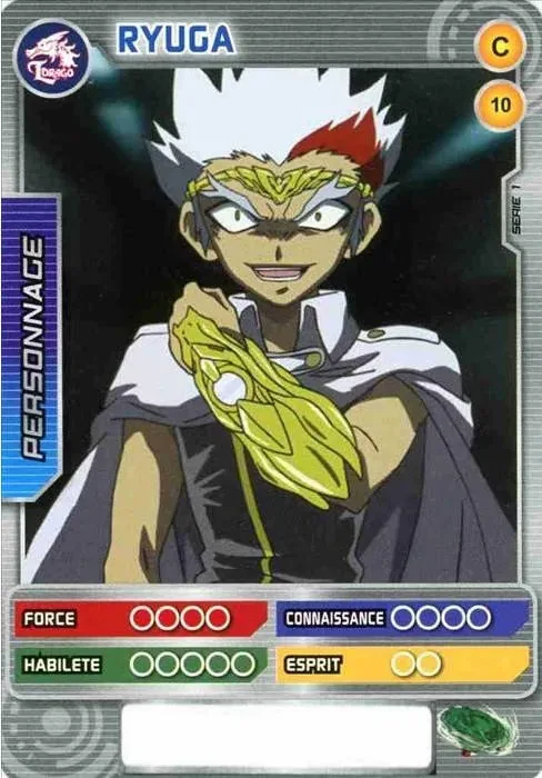 Card #010 Ryuga — front
