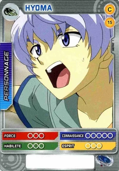 Hyoma: our photograph of the Battle Card Collection card #015, Hyoma