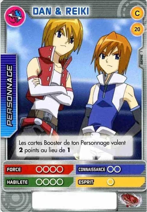 Card #020 Dan & Reiki — front