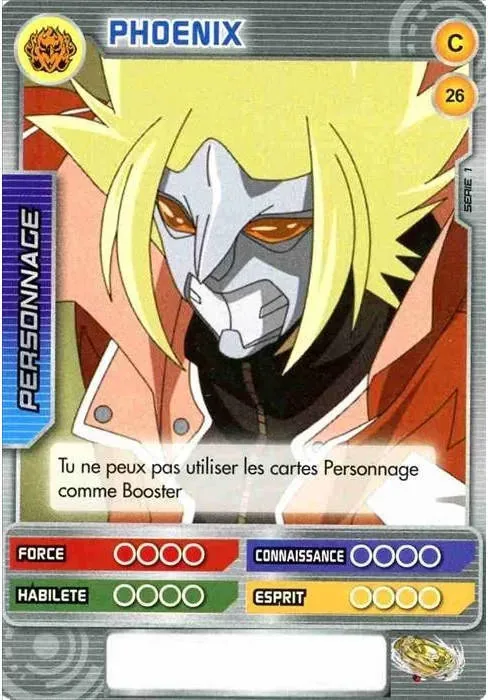 Phoenix: our photograph of the Battle Card Collection card #026, Phoenix