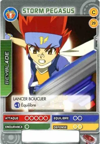 Battle Card Collection card #029, Storm Pegasus
