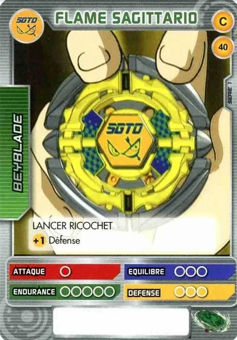 Card #040 Flame Sagittario — front