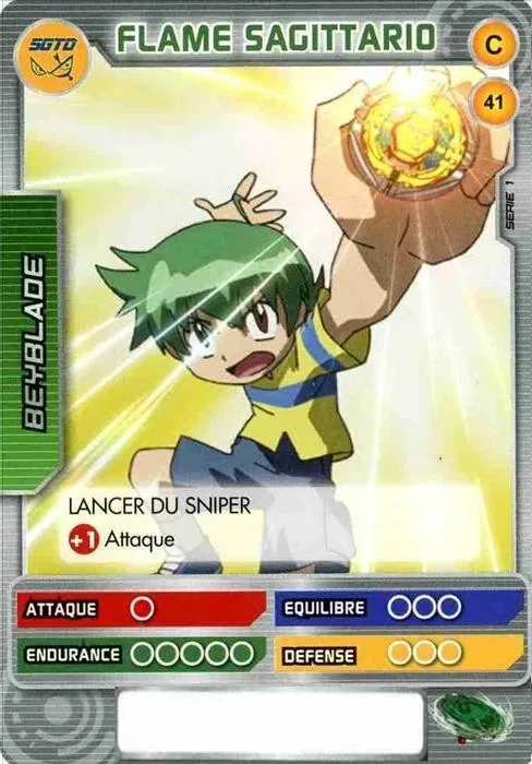 Card #041 Flame Sagittario — front