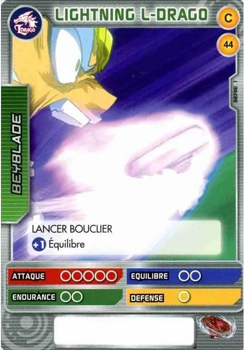 Card #044 Lightning L-Drago — front