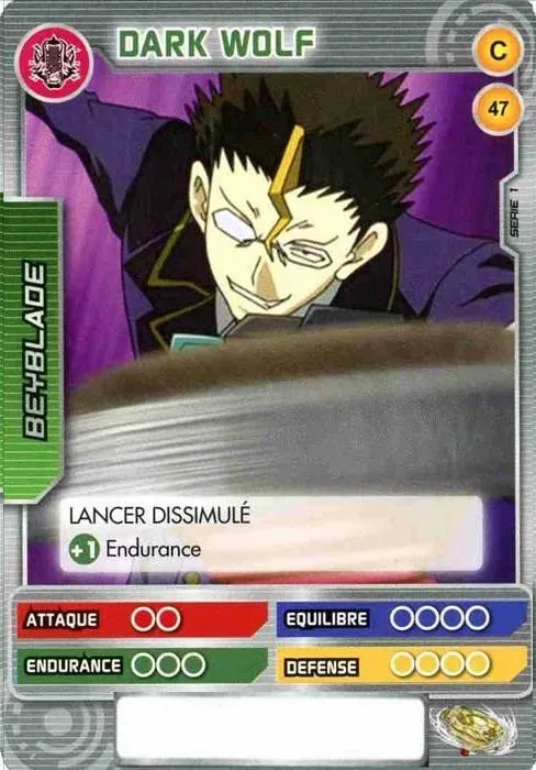 Card #047 Dark Wolf — front