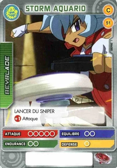 Wind Aquario 100HF/S: our photograph of the Battle Card Collection card #051, Storm Aquario