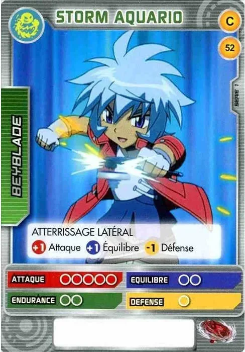 Card #052 Storm Aquario — front