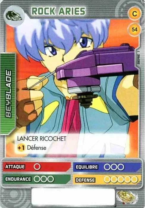 Card #054 Rock Aries — front