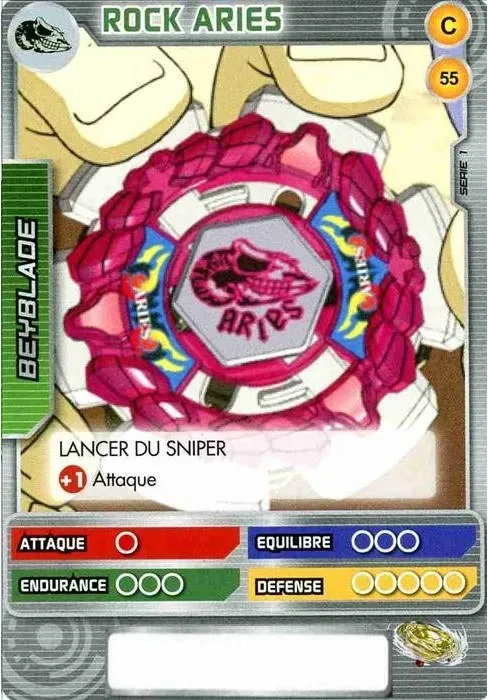Card #055 Rock Aries — front