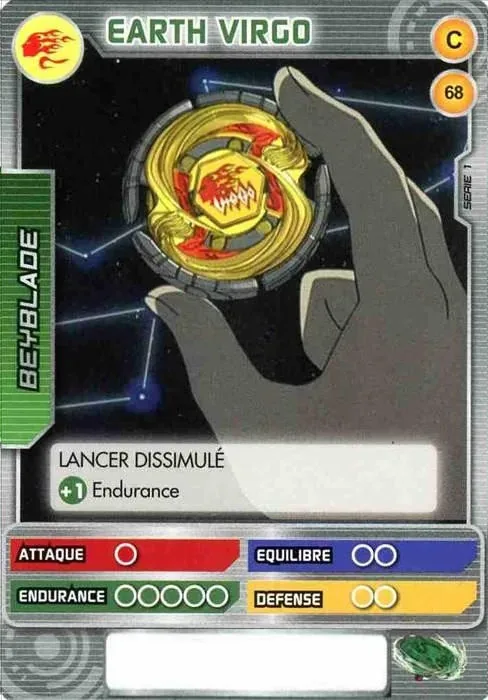 Card #068 Earth Virgo — front