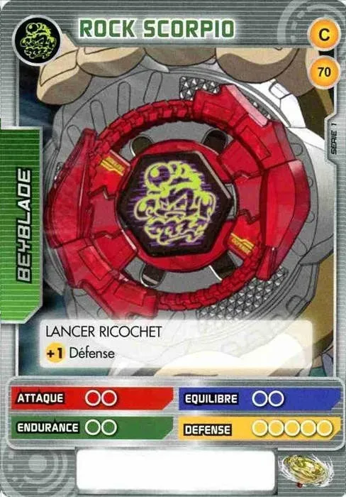 Card #070 Rock Scorpio — front