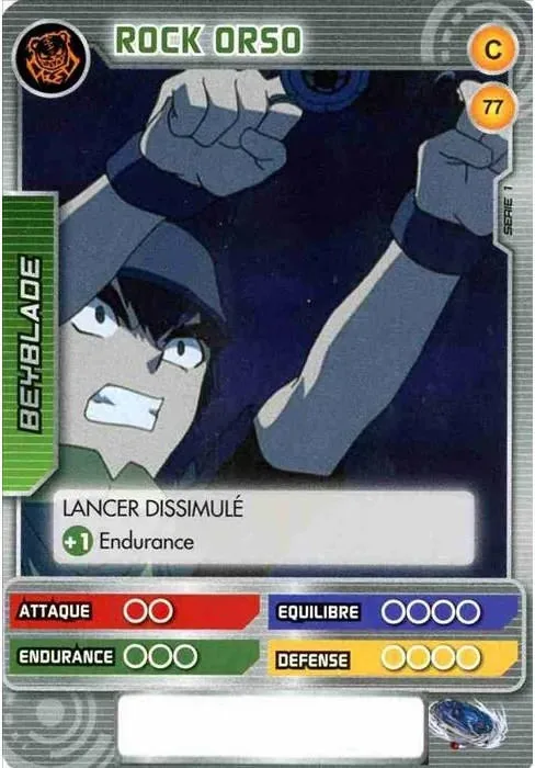 Card #077 Rock Orso — front