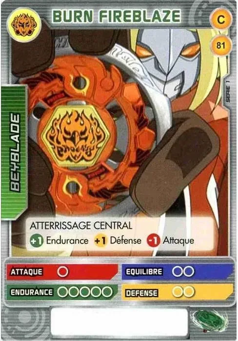 Card #081 Burn FireBlaze — front