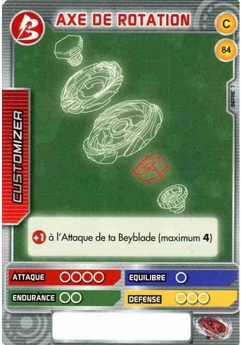 Card #084 Axe de rotation — front