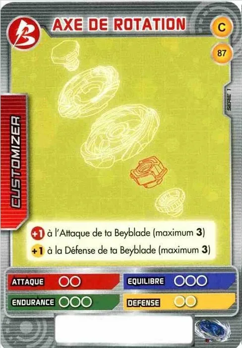 Card #087 Axe de rotation — front