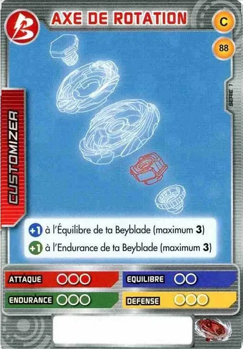 Card #088 Axe de rotation — front