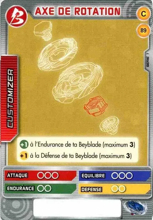 Card #089 Axe de rotation — front