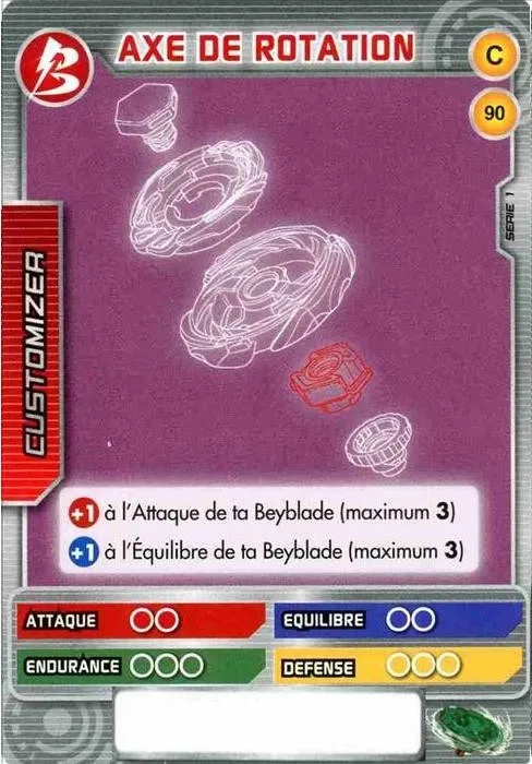 Card #090 Axe de rotation — front
