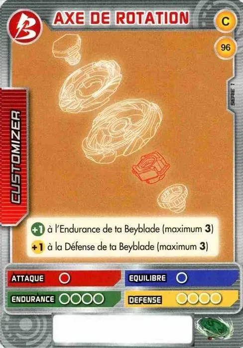 Card #096 Axe de rotation — front