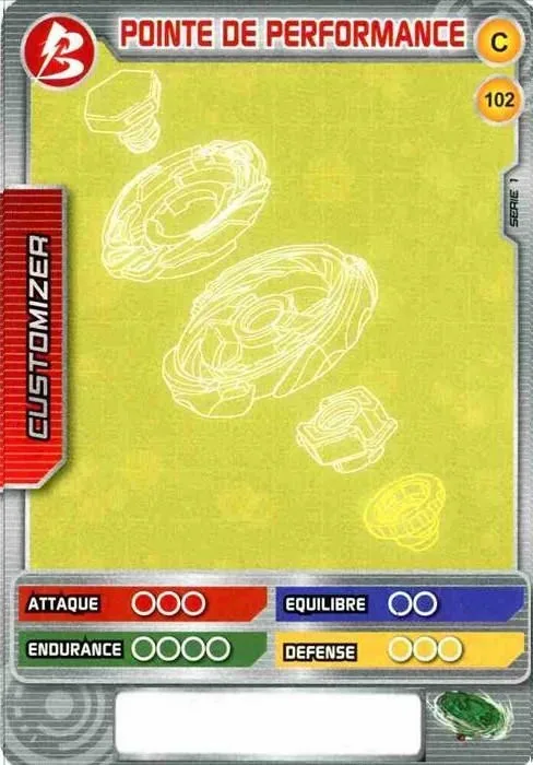 Card #102 Pointe de performance — front