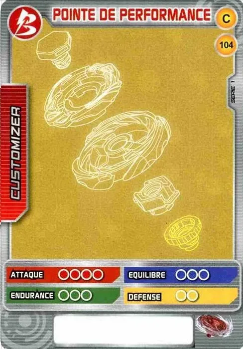 Card #104 Pointe de performance — front