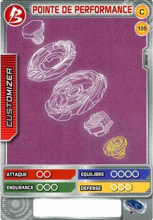Card #105 Pointe de performance — front