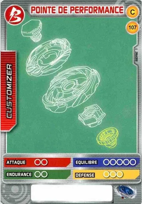 Card #107 Pointe de performance — front