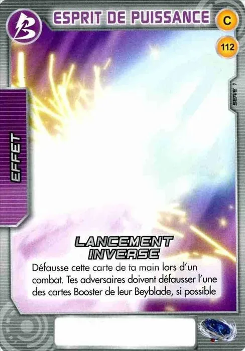 Card #112 Esprit de puissance — front