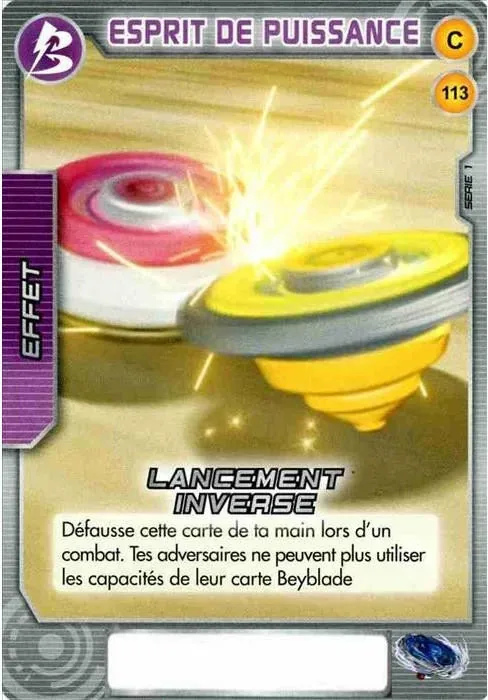 Card #113 Esprit de puissance — front