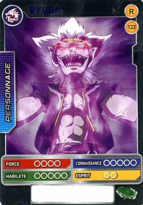 Card #122 Ryuga — front