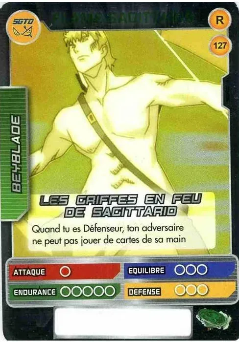 Card #127 Flame Sagittario — front