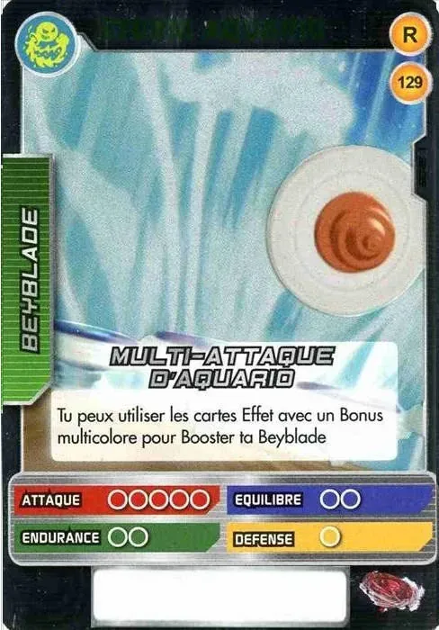 Card #129 Storm Aquario — front