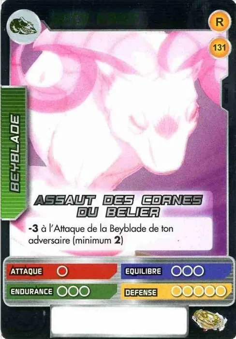 Card #131 Rock Aries — front